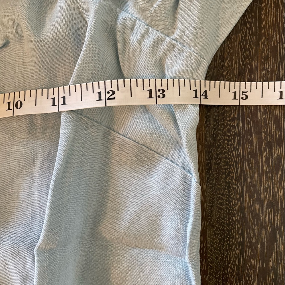 SOLD NWT, Anthropologie, Cloth & Stone Smocked Chambray Long sleeve Top, XS - Picture 11 of 11